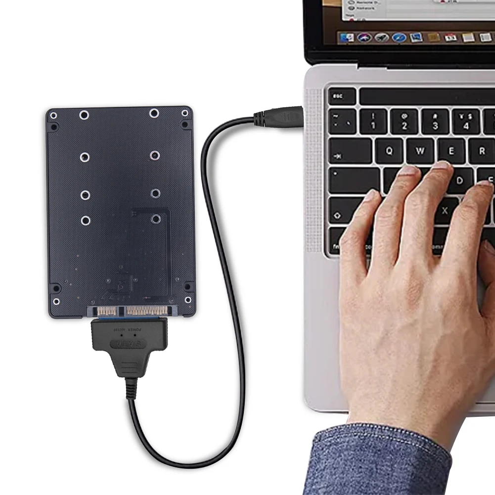 

Адаптер M.2 NGFF SSD + USB-конвертер NGFF в SATA3 Карта адаптера M.2 NGFF SSD в SATA 3.0 для ноутбука ПК