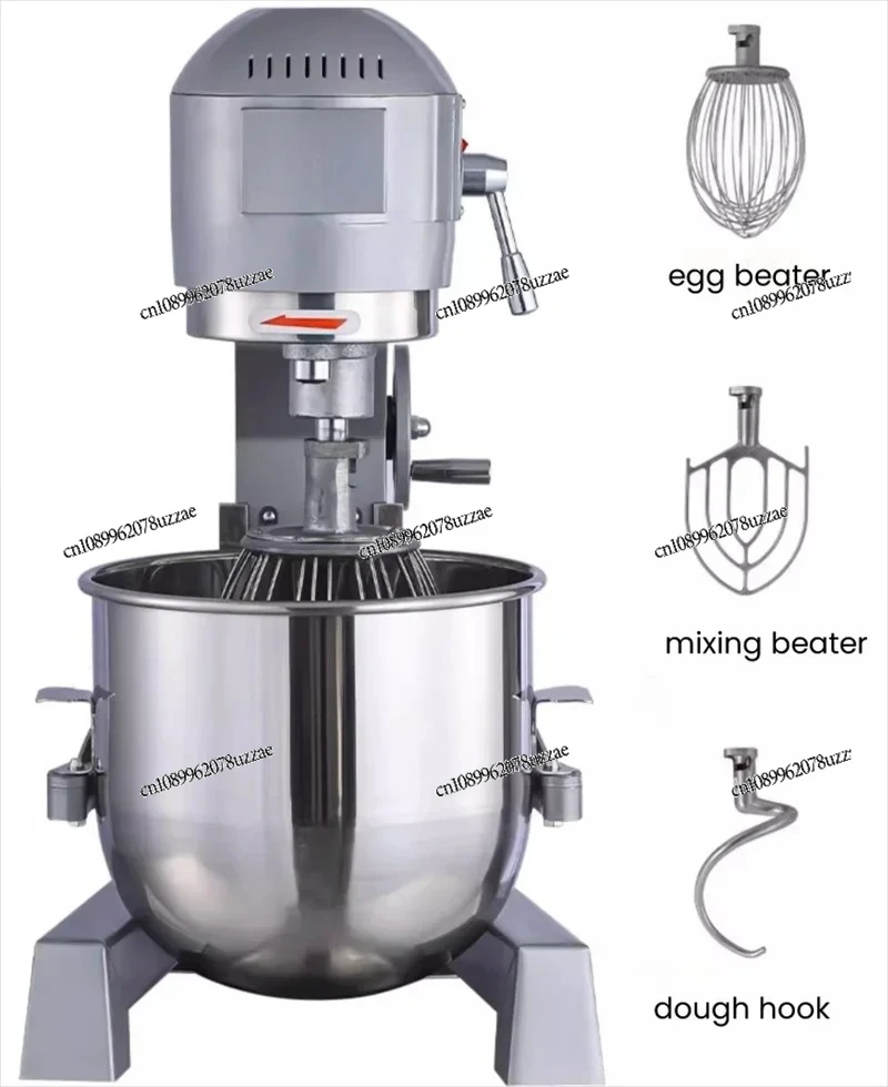 Planetary Stand Mixer with Hook Processor Electric Egg Beater Stainless Steel Dough Cake Cream Foy Stand Mixer Kitchen with Hook