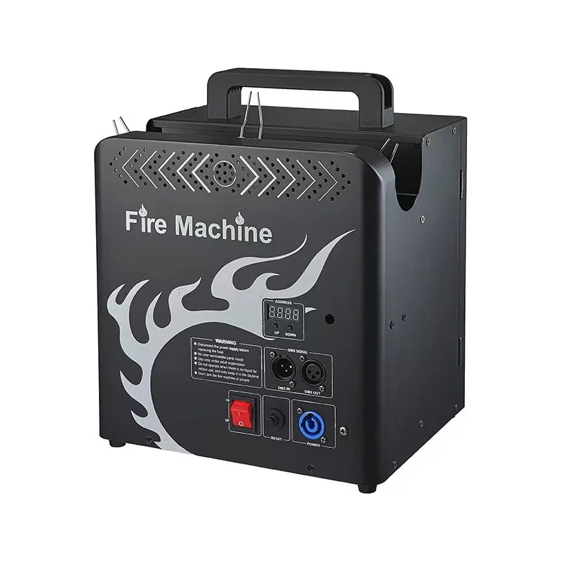 Three Head Outdoor Large Flames dmx Stage Effect Machine 300W Fireworks Flame Machine