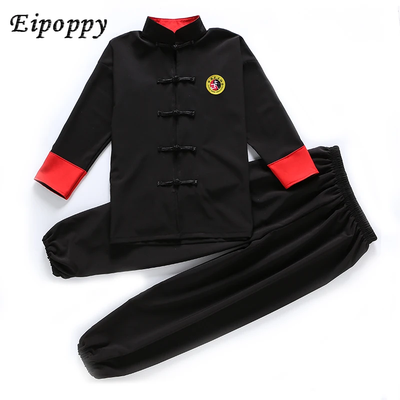 Le arti marziali per bambini indossano l'abbigliamento da allenamento per ragazzi e ragazze di Kung Fu cinese