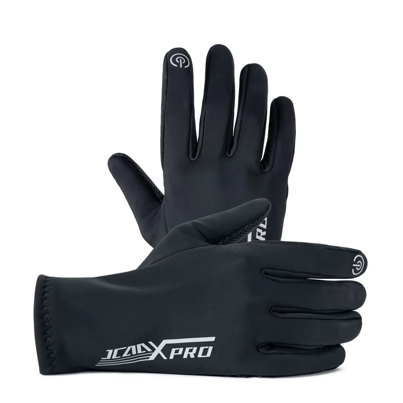 

Городские пригородные мотоциклетные перчатки, зимние термоветрозащитные перчатки для мужчин и женщин, нескользящие велосипедные перчатки для ежедневной езды