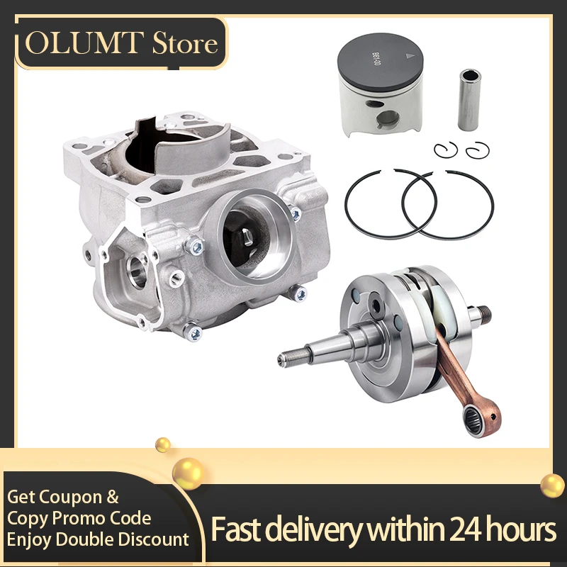 

Road Passion Motorbike Engine Parts Bore 58mm Air Cylinder Block & Crankshaft & Piston Ring Kit For TE150 TE 150 SX XC-W XCW