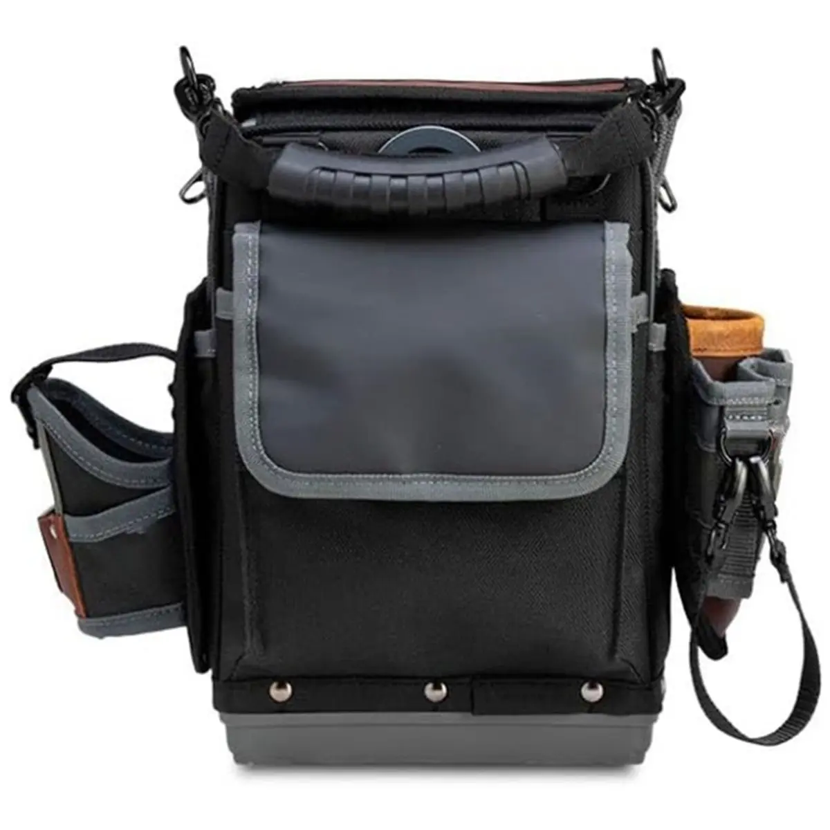 

【AT48】 NEW Multi-Pocket Electrician Tool Bag, Multi-Purpose Tool Bag, Tote Bag, Small Sturdy Base Heavy-Duty Tool Bag