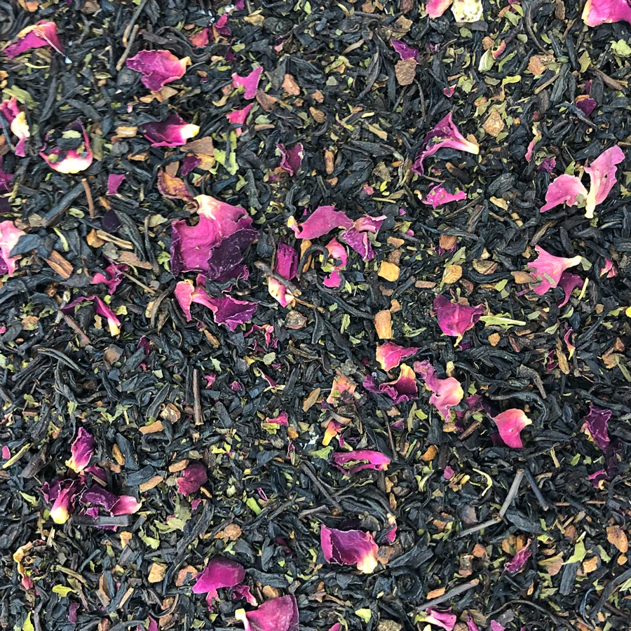 Té Negro Egipcio | Mezcla de Té, Canela, Hierbabuena y Pétalos de Rosa Té negro 100 GR  Té