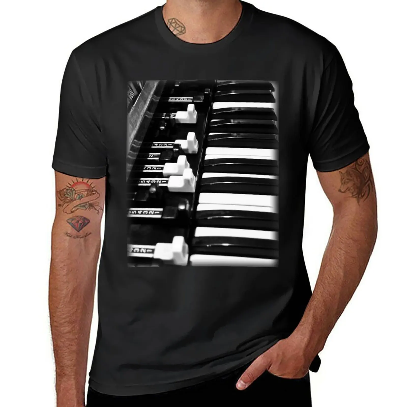 Hammond B3 Organ T-Shirt Oversized t-shirt black t shirts cute tops custom t shirts design your own mens long sleeve t shirts