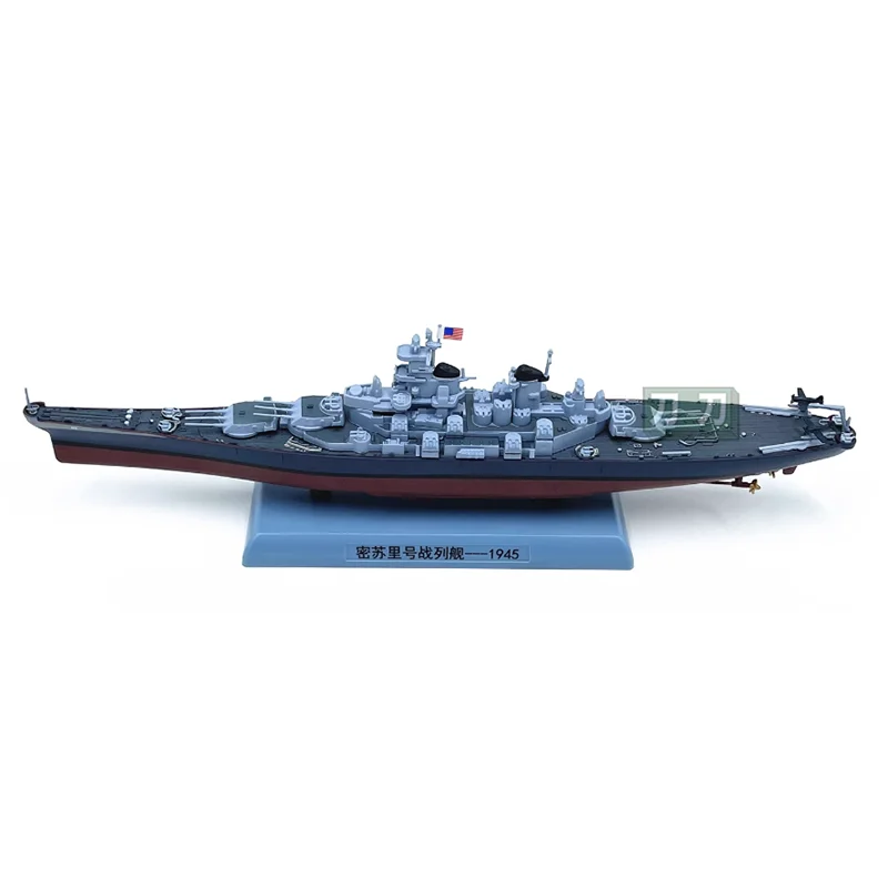 

Масштаб 1/1000 USS Бонкор Миссури из сплава, имитация корпуса, модель военного корабля, завершенная, коллекционная