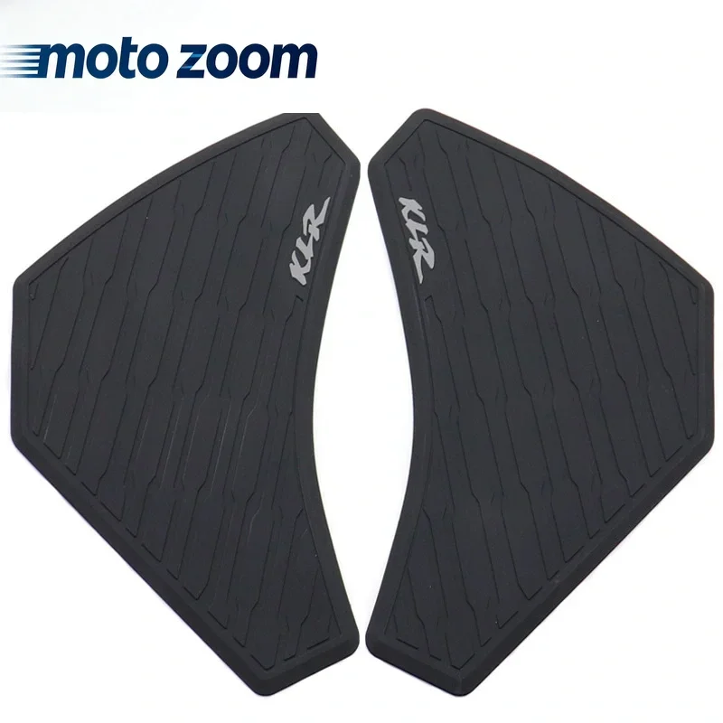 Side Fuel Tank Pad Tank Pads Protector Stickers Decal Gas Knee Grip Traction Tank Pad For KAWASAKI KLR650  KLR 650 2008-2018
