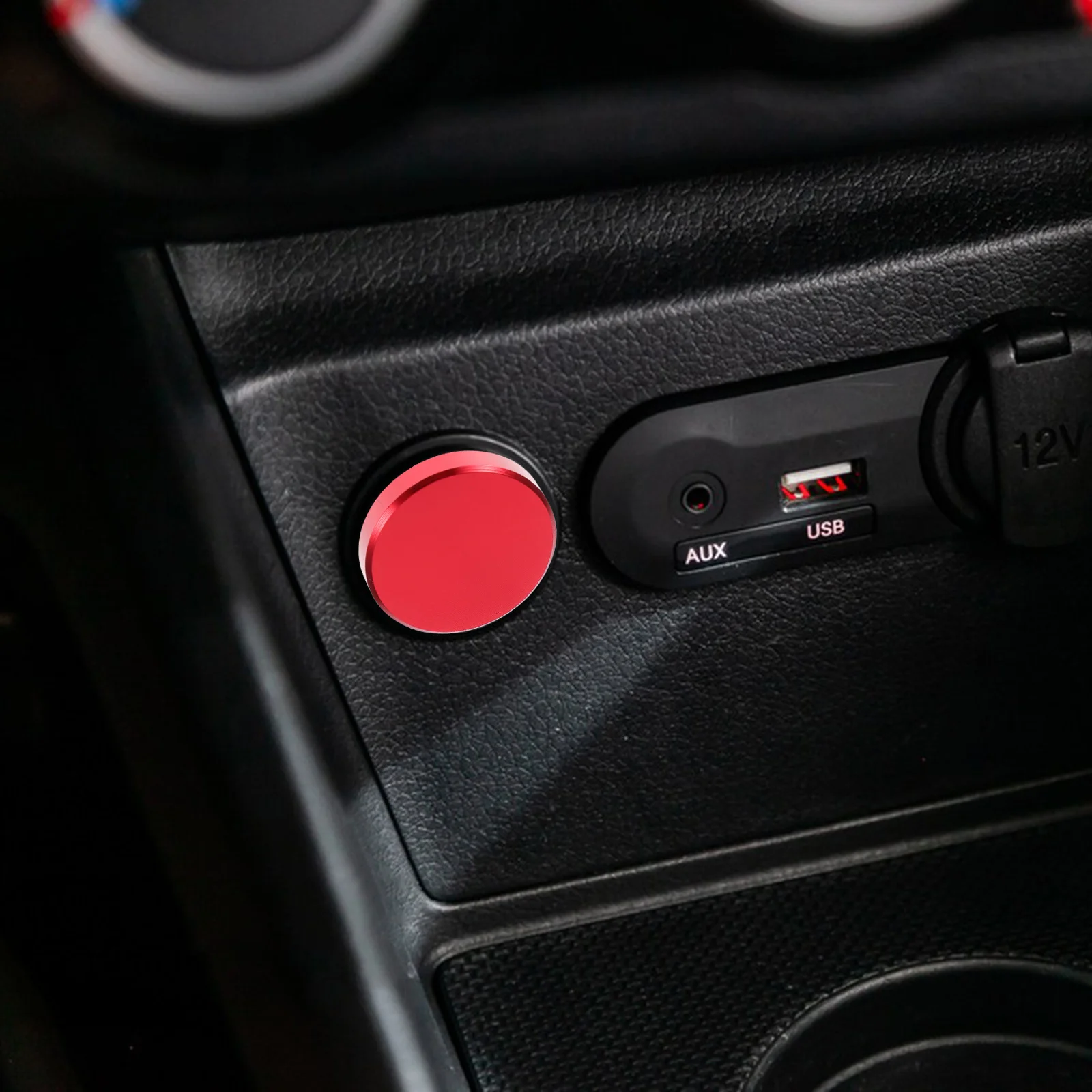 

4Pcs Cigarette Lighter Plug Replacement Stylish Protective Cap for Most Cars Cigarette Lighter Plug Cigarettes Socket Cap