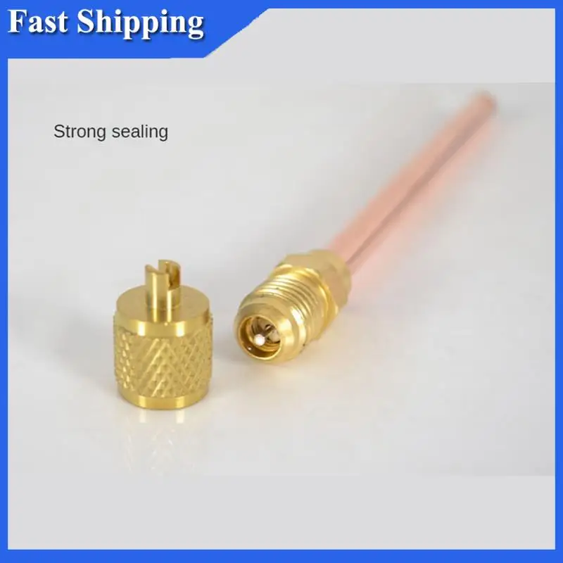 

Клапан доступа к стержнем клапана 1/4 дюйма SAE 1/4 дюйма OD 2,755 дюйма Стержень с сильным сердечником Кондиционер переменного тока Охлаждение