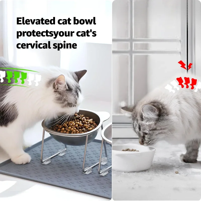 Thumbnail 2 - #3 Cheapest Elevated Cat Feeding Bowls Deals You Can Get
