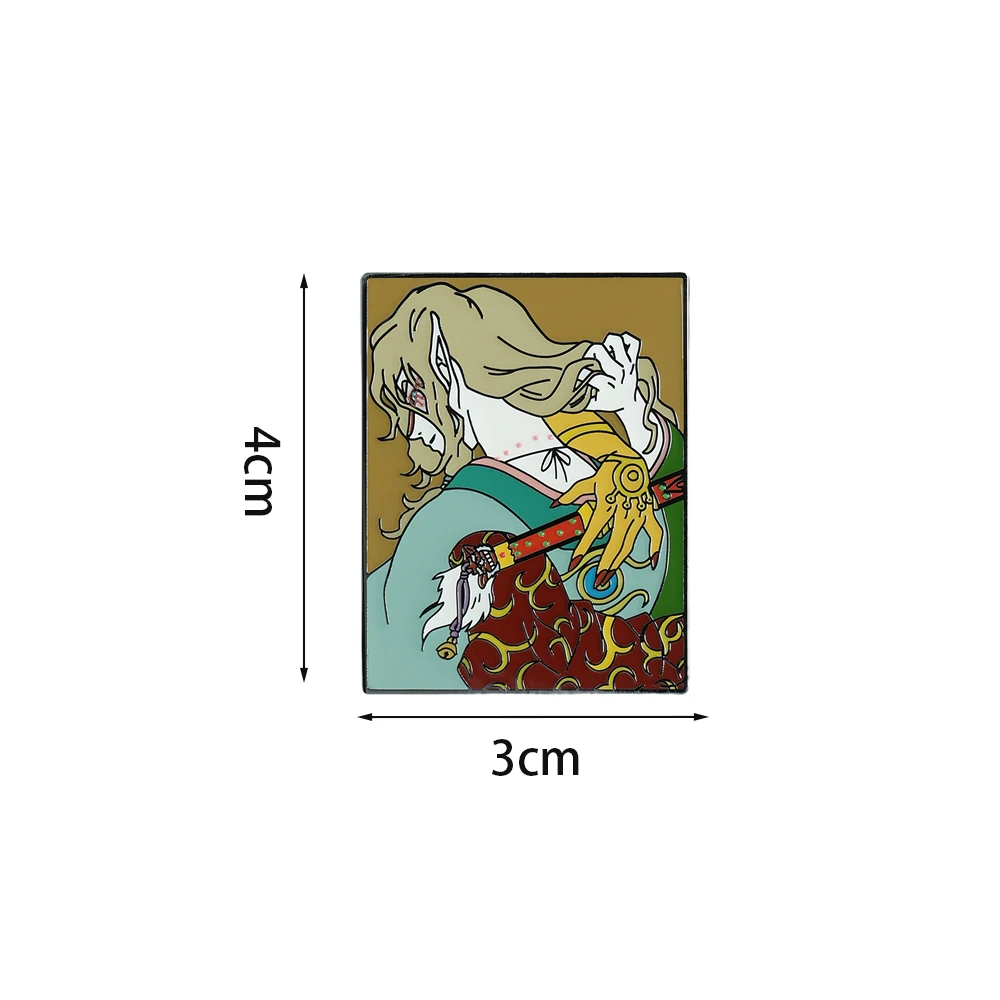 Medicine Seller Enamel Pin Fantasy Adventure Animation Mononoke Badge Hat Backpack Decorative
