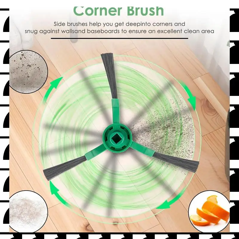 

A44U 10PCS For Irobot Combo Essential Series Y0140 Y0110 Y0112 Robot Vacuum Cleaner Accessories Main Brush Side Brush Filter