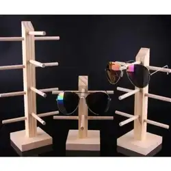 Sale Layers Hot Wood Sunglass Display Rack Shelf Eyeglasses Show Stand Jewelry Holder For Multi Pairs Glasses Showcase