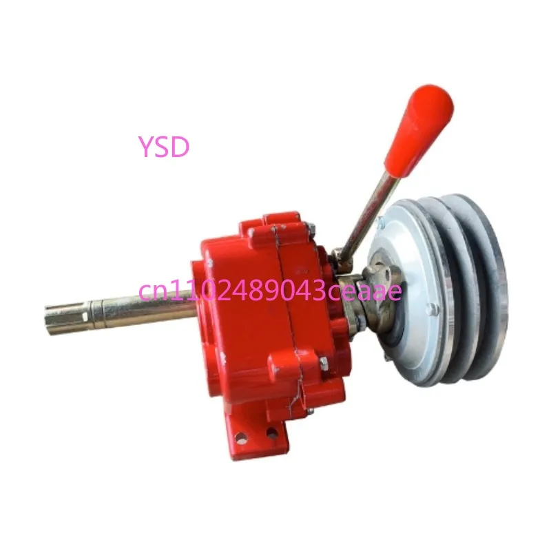 Micro tiller gearbox dry clutch gearbox agricultural machinery small speed box vegetable material fine sowing machine