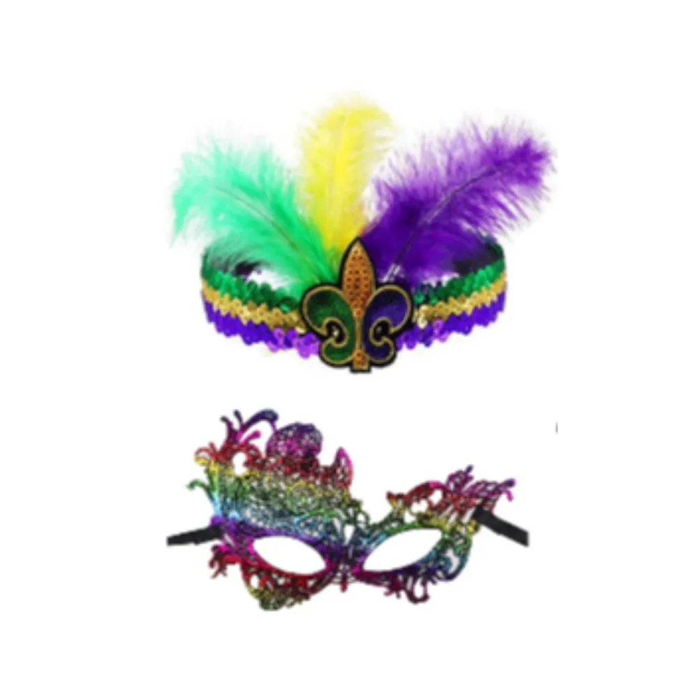 Christmas carnival dress scarf embroidered sequins scarf beads shawl bag scarf sequins head wear and half face mask