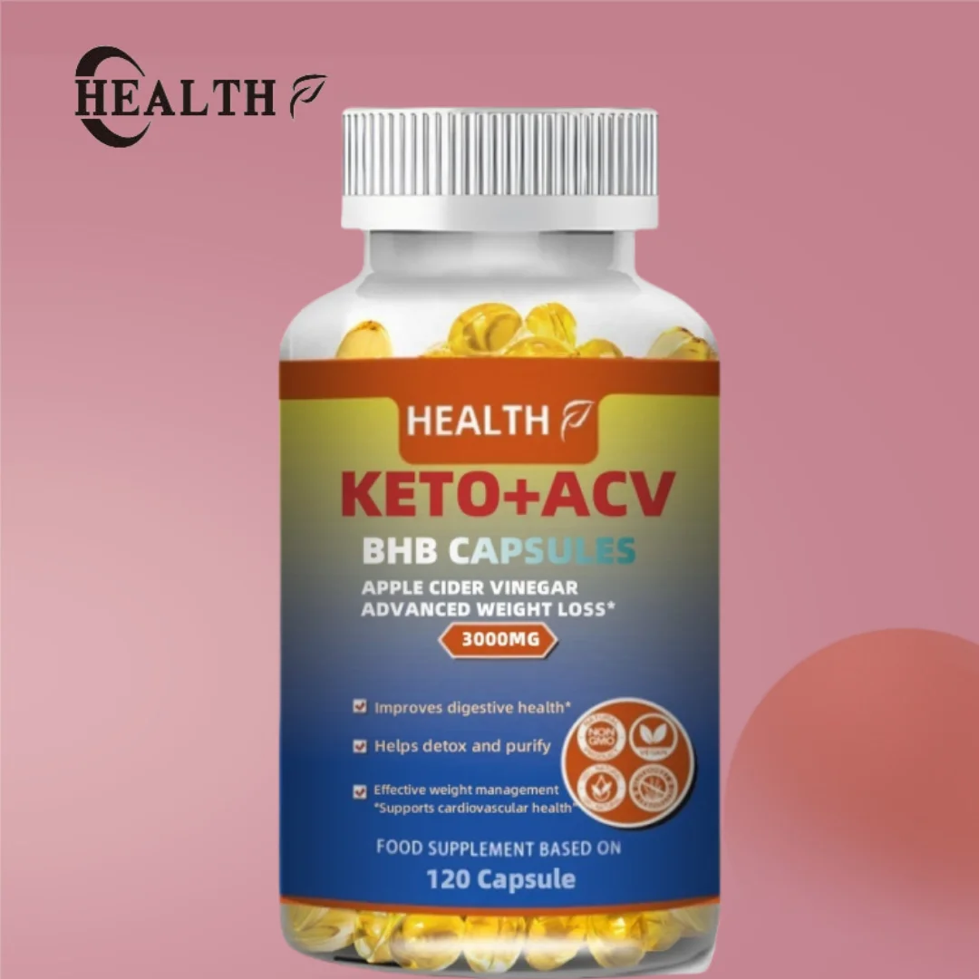 

Hot Selling KETO+ACV Capsule for Metabolism, Ketosis & ACV Keto Diet Support