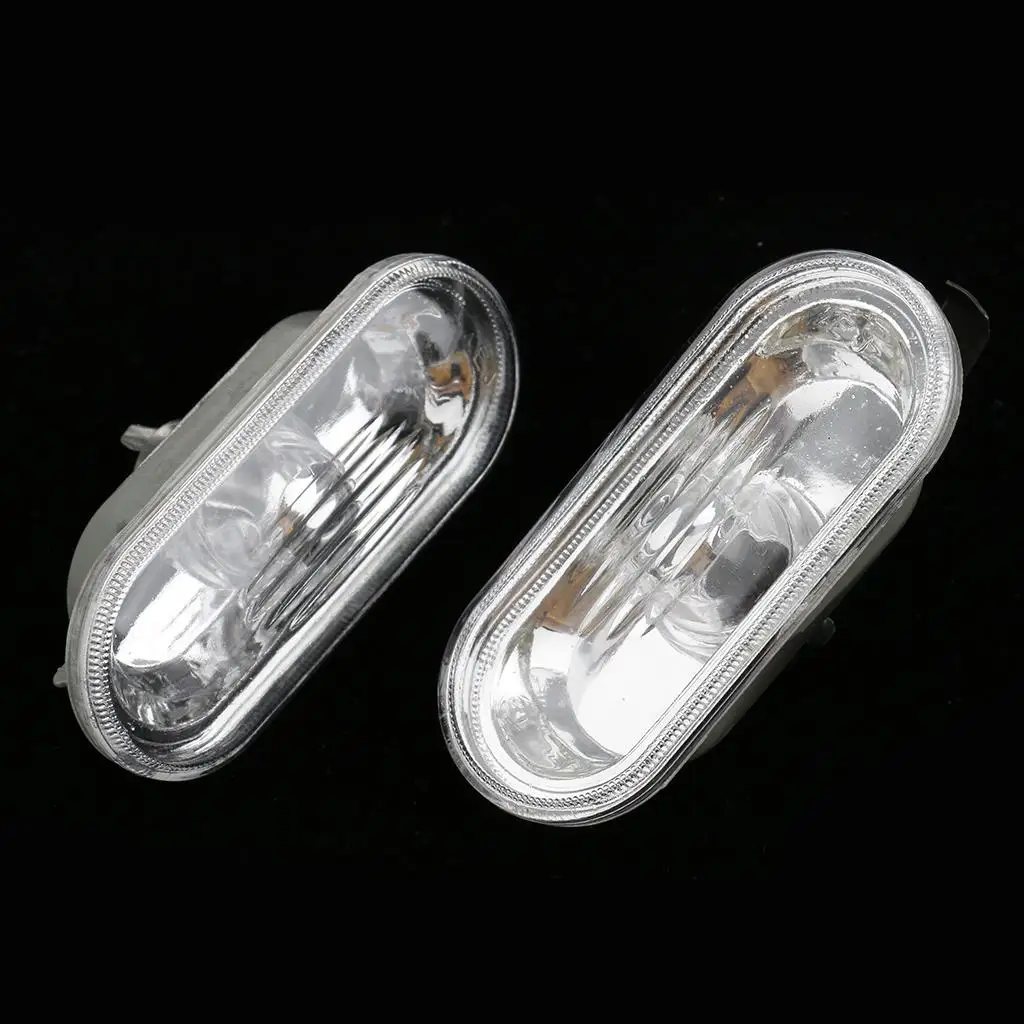 

Front Fender LED Side Marker Turn Signal Light Amber Clear Lamps for Volkswagen Passat B5 B5.5