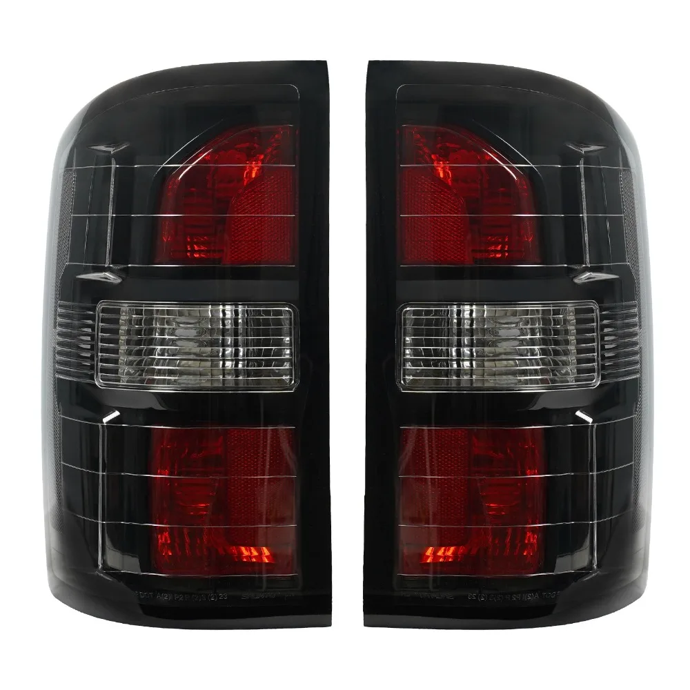 

Halogen Upgrade Tail Light For 2014-2018 GMC Sierra 1500 w/o Bulb Left+Right