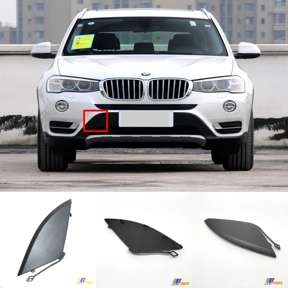 TOW COVER for 15-18 BMW X3 Series F25 LCI xDrive sDrive 18d 18i 20d 20i 25i 28i 30d 35d 35i FRONT & REAR