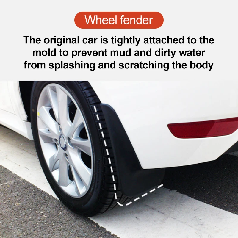 واقيات الطين لتصفيف السيارات لـ Haval H7 2025 Dargo X H-Dog Big Dog MK2 2023 2024 ملحقات تعديل مصدات الطين #6