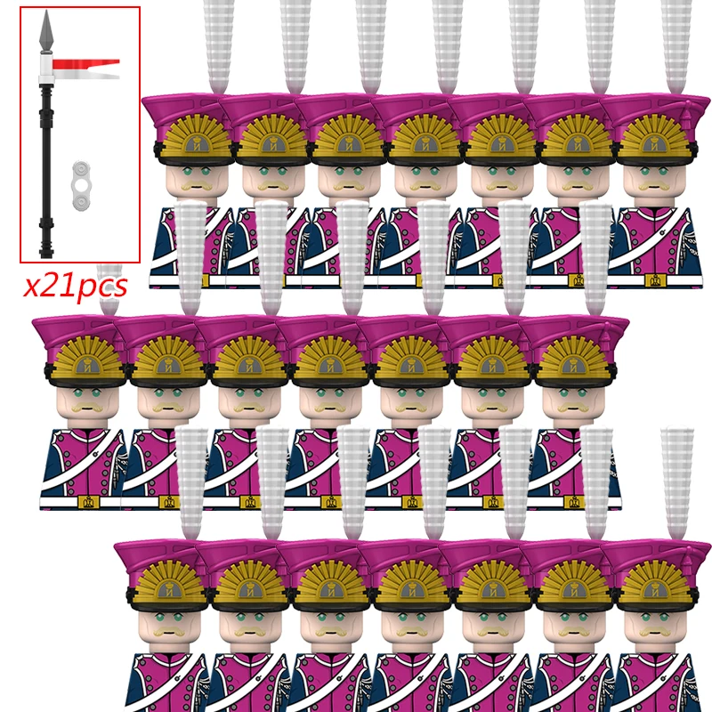 

Военные WW2 Средневековые французские российские артиллерийские рыцари, солдаты, пираты, фигурки, армейские строительные блоки Fuisiler, оружие, кирпичи, игрушки