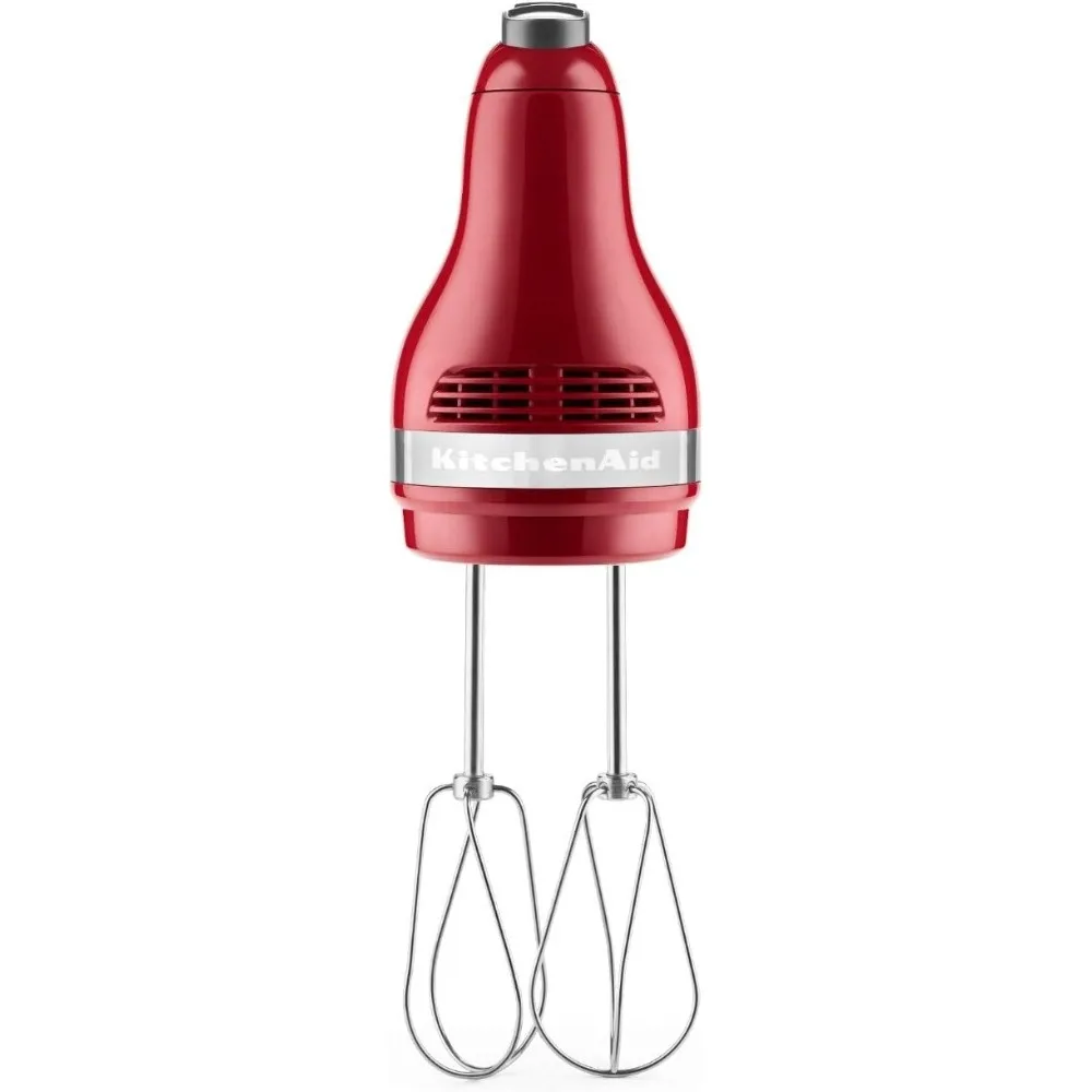 Ultra Power Speed Hand Mixer, aperto macio, lidar com cabo redondo, fácil de limpar, limpar, Empire Red Mixer