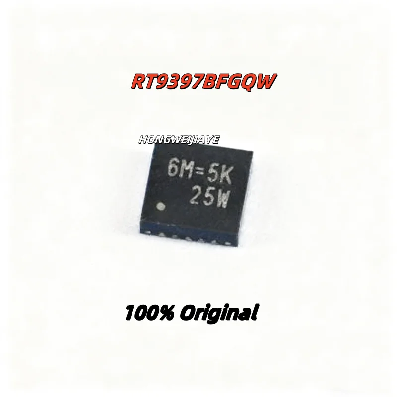 5PCS 100% New RT9397BFGQW 6M=  WQFN-20 Brand New Original Chips ic