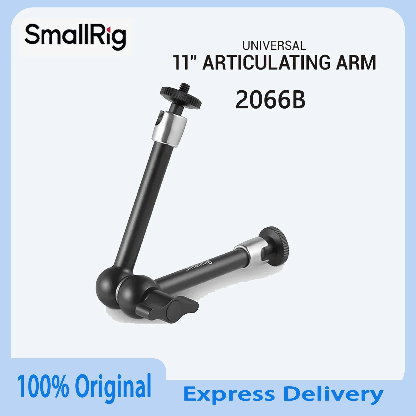 

Оригинальный SmallRig 2066B с регулируемым трением Magic Arm 9,8 дюйма для быстрой установки DSLR-монитора со светодиодной подсветкой, аксессуары для камеры