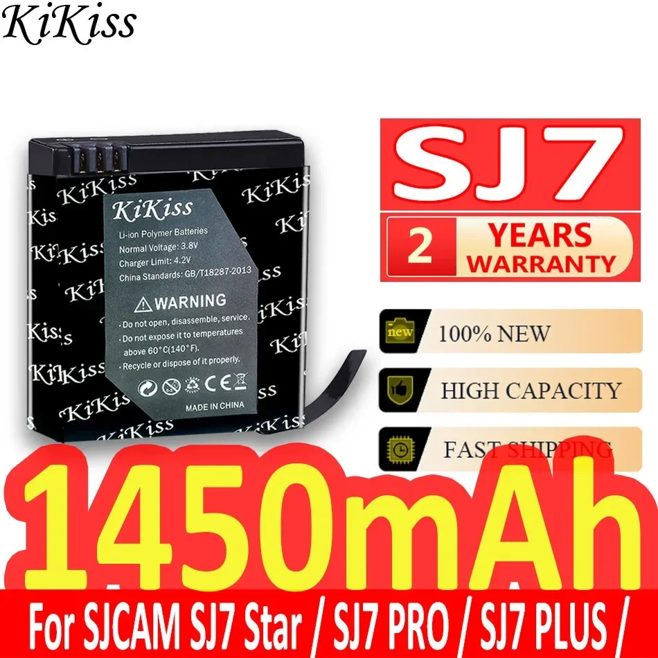 KiKiss SJ4000 SJ5000 SJ5000X M10 M20 SJ7 SJ8 SJ9 SJ10 Аккумулятор для экшн-камеры SJCAM M20/M20 AIR EN H9 H3 H8 PRO SJ8 PRO