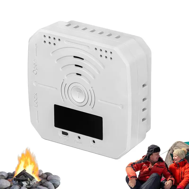 

Carbon Monoxide Detector Alarm Portable Co Monitor Portable Co Monitor Sound & Light Warning Alarm Battery-Operated Carbon