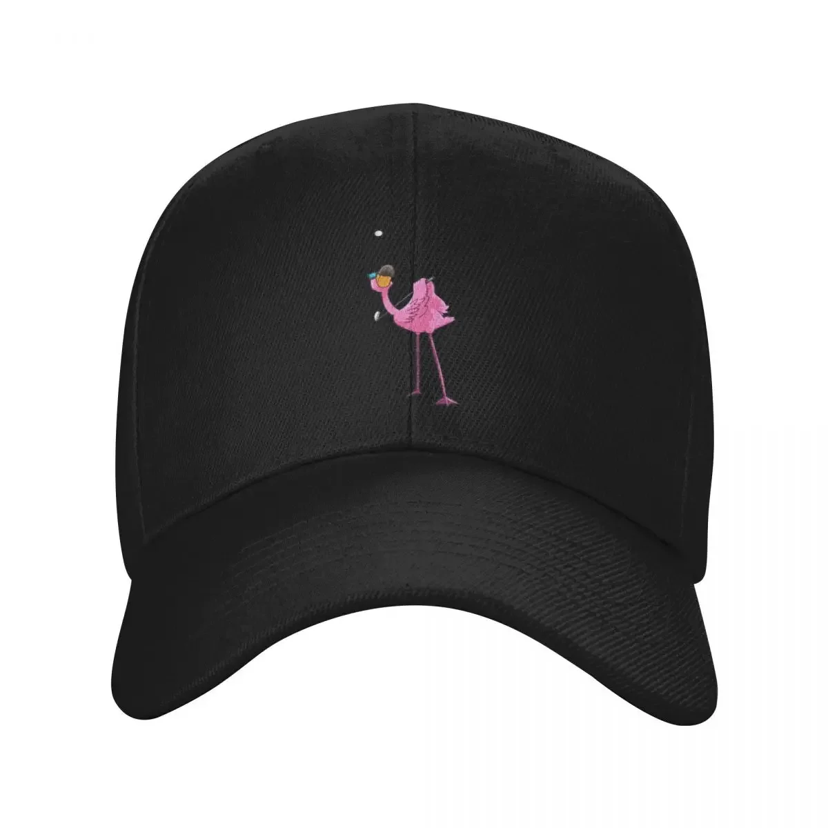 

Flamingo Golf Golfing Baseball Cap custom caps Ball Cap sun caps Girl Men's