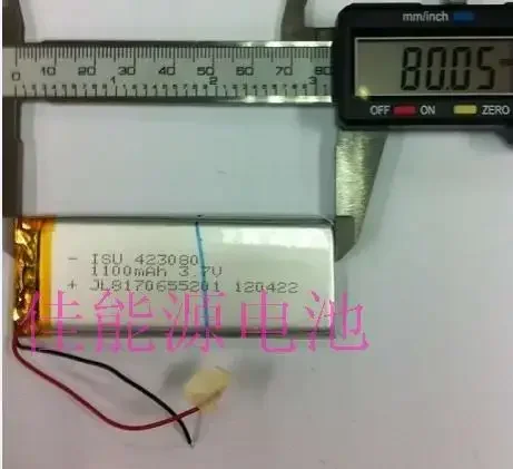 جديد 3.7 فولت بطارية ليثيوم بوليمر 403080 1000 مللي أمبير الطاقة المتنقلة بطارية الهاتف المحمول المحلية لتحديد المواقع قابلة للشحن ليثيوم أيون CellA جيدة