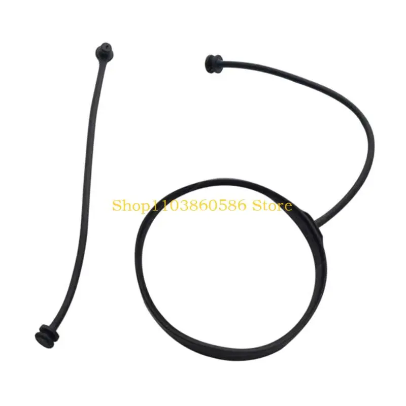 

242A Car FuelTank Caps Cover Line Cable Rope Rings 16117193372 For F01 F10 F15 F20 F25 F30 F34 E46 E60 E70 E84 E90