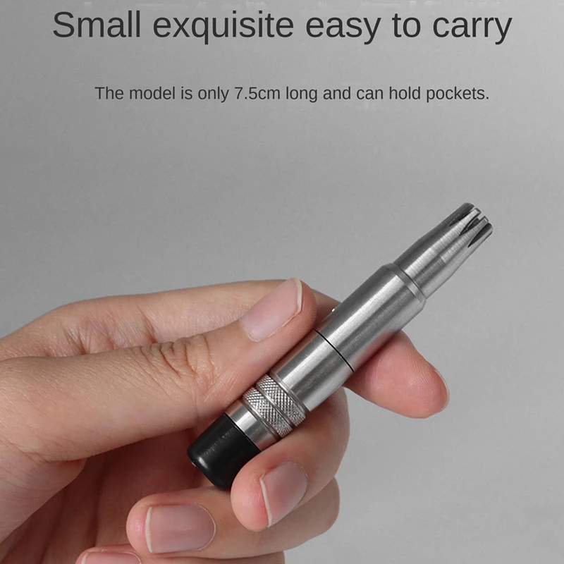 Portátil Manual Nose Hair Trimmer, seguro e portátil de depilação Cleaners, Nostril Hair Trimmer, 2 Pack