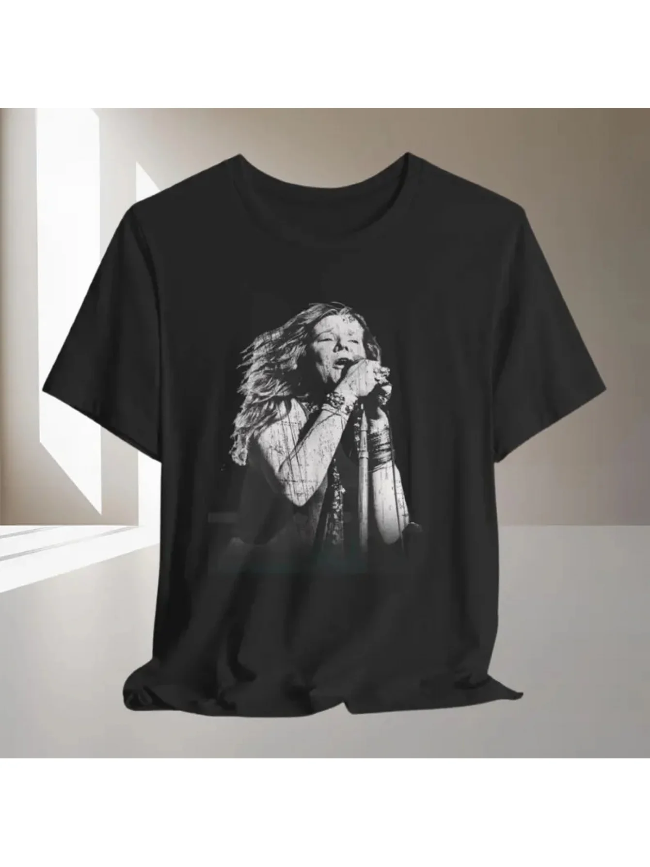 

JANIS JOPLIN T-shirt Shirt Tshirt Band Tee Vintage Aesthetics Retro T-Shirt Gift for Fan