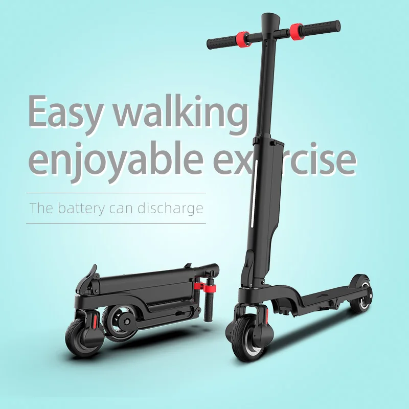 

​​HX X6 8.5" Foldable Electric Scooter - 250W Motor & 25KM Range - 2024 Hot Sale with Vacuum Tires & Power Bank - Portable