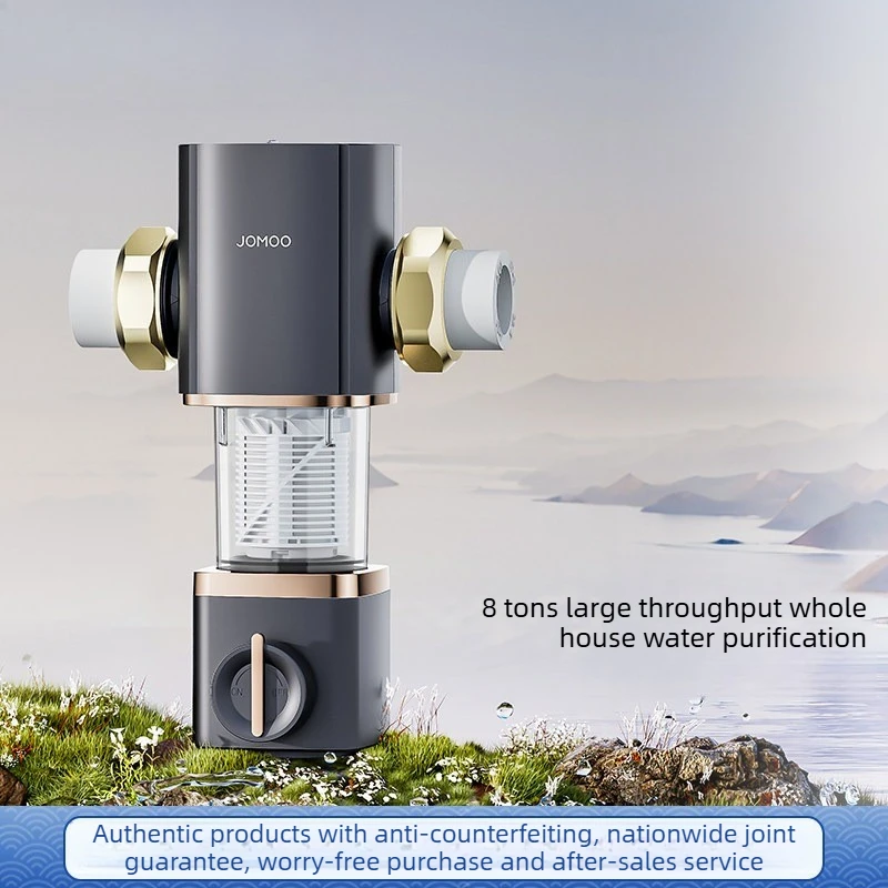 High Flow Whole House Water Filter Automatic Cleaning System For Home Use Large Capacity Pre Filter