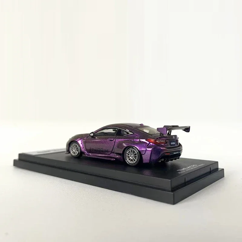 Tempo Micro Die-Cast veículo exibição coleção, modelo carro, RCF liga, 1:64