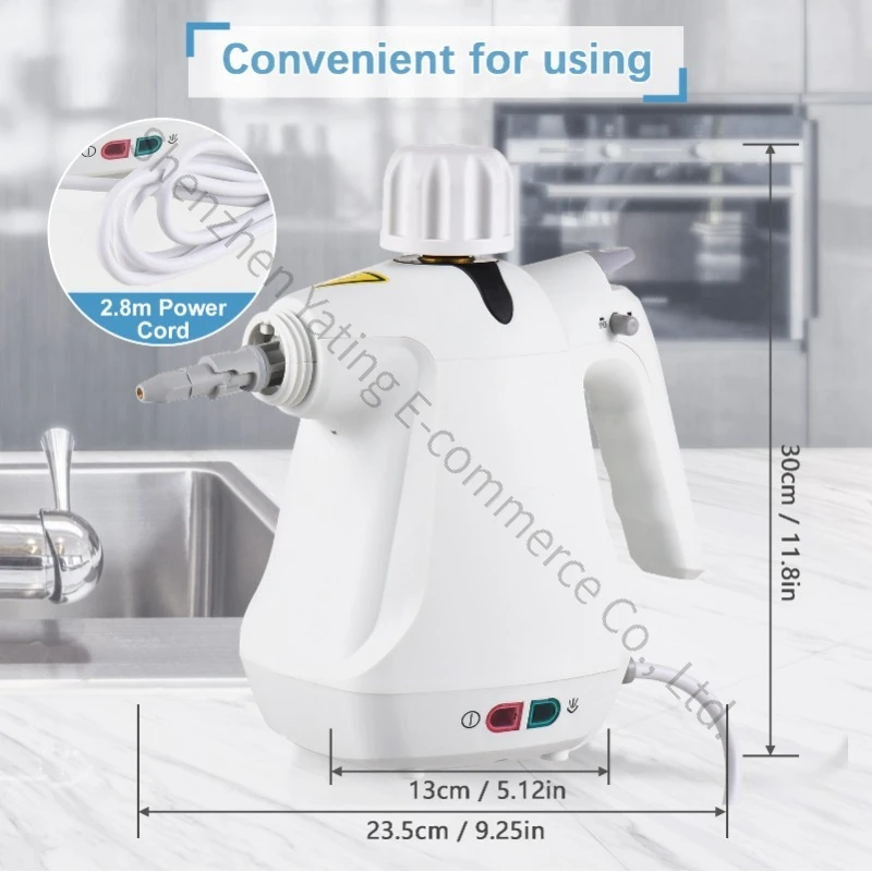 Handheld and Convenient Household Multifunctional High Temperature and High Pressure Steam Cleaning Machine DF958