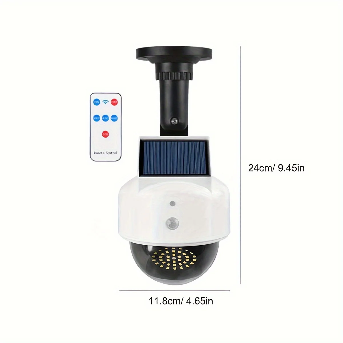 Solar Simulate Monitoring Modeling Light Outdoor  Infrared Street Lamp Wall Path Lights Waterproof Motion Sensor Garden Lighting