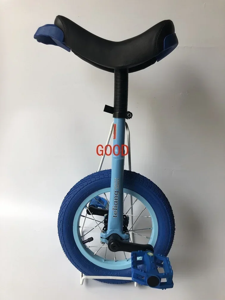 12 inch extra bright unicycle, children's unicycle, balance bike, beginner racing bike