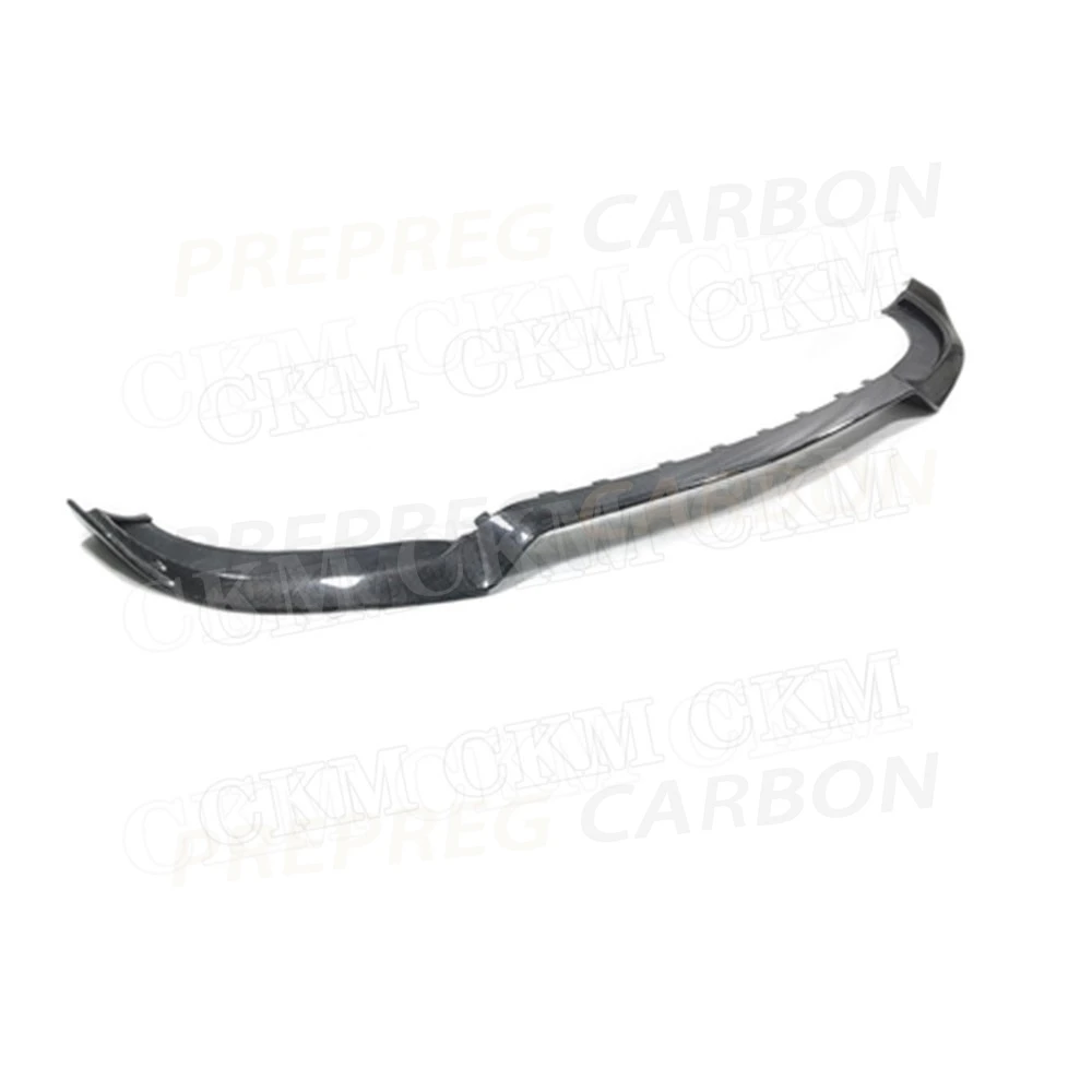 For W212 Carbon Fiber Front Lip Spoiler Chin Splitters For Benz E Class E260 E300 E400 E63 AMG 2014 - 2016 Car Bumper Protector view 3