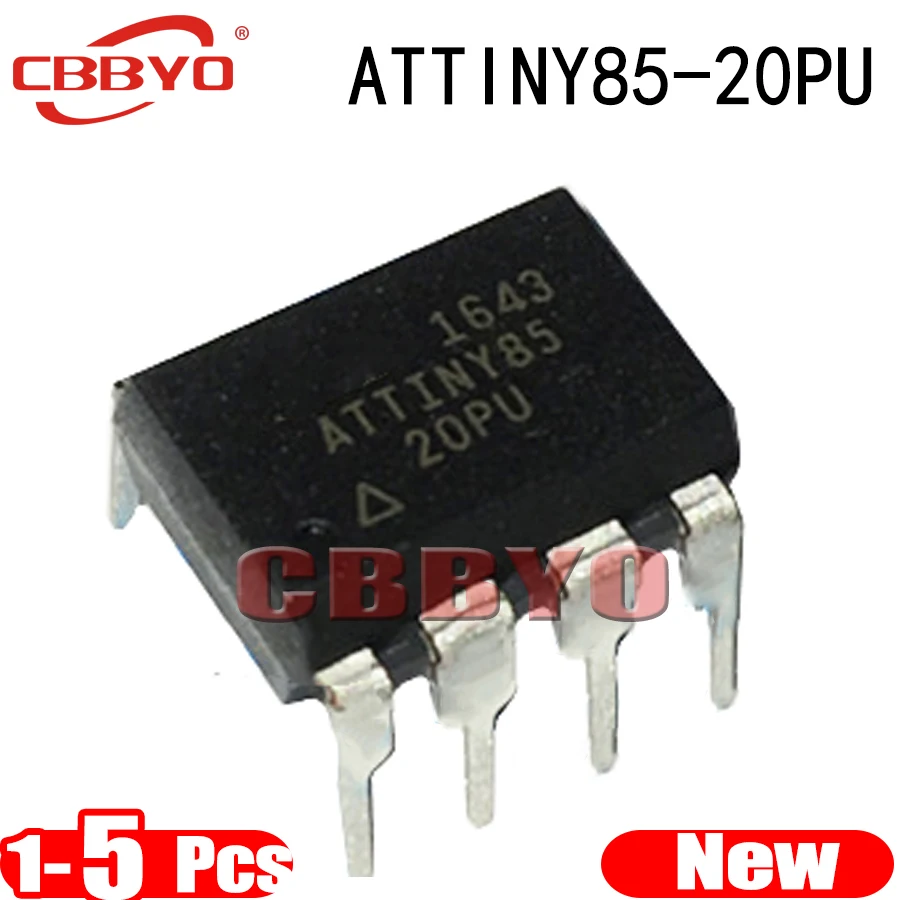 (1-5piece)100% New ATTINY85-20PU ATTINY85 20PU DIP-8 Chipset