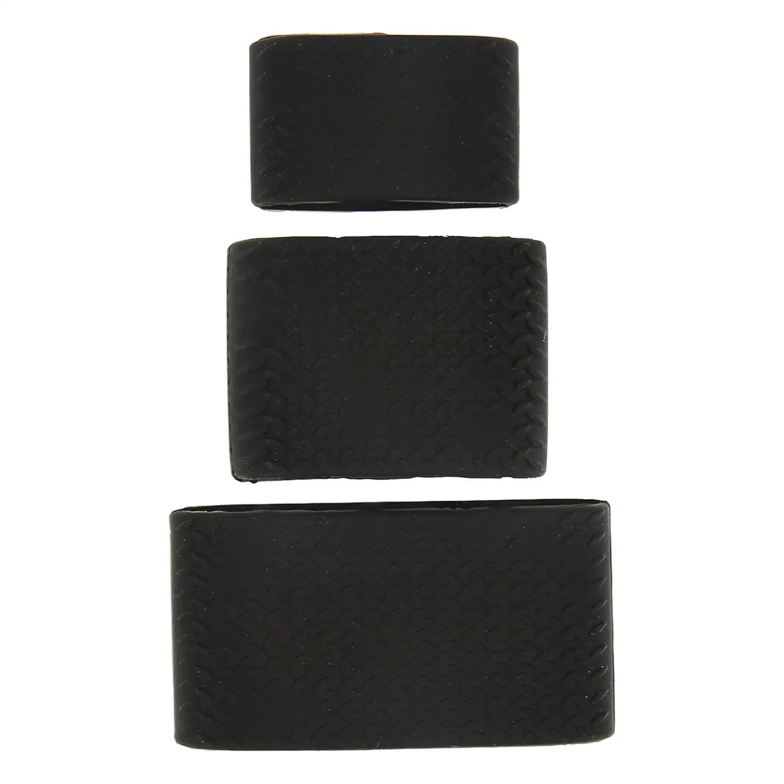 3Pcs Silicone Clipper Bands - Heat & Slip Resistant Protective Sleeves for Barber Tools