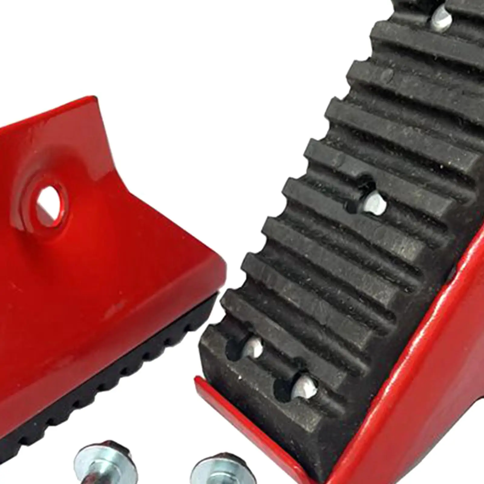 2 Pieces Extension Ladder Replacement Safety Shoe Set Extension Ladder Feet Replace Parts for DE1522-2CN DE1526-2CN DE1530-2CN