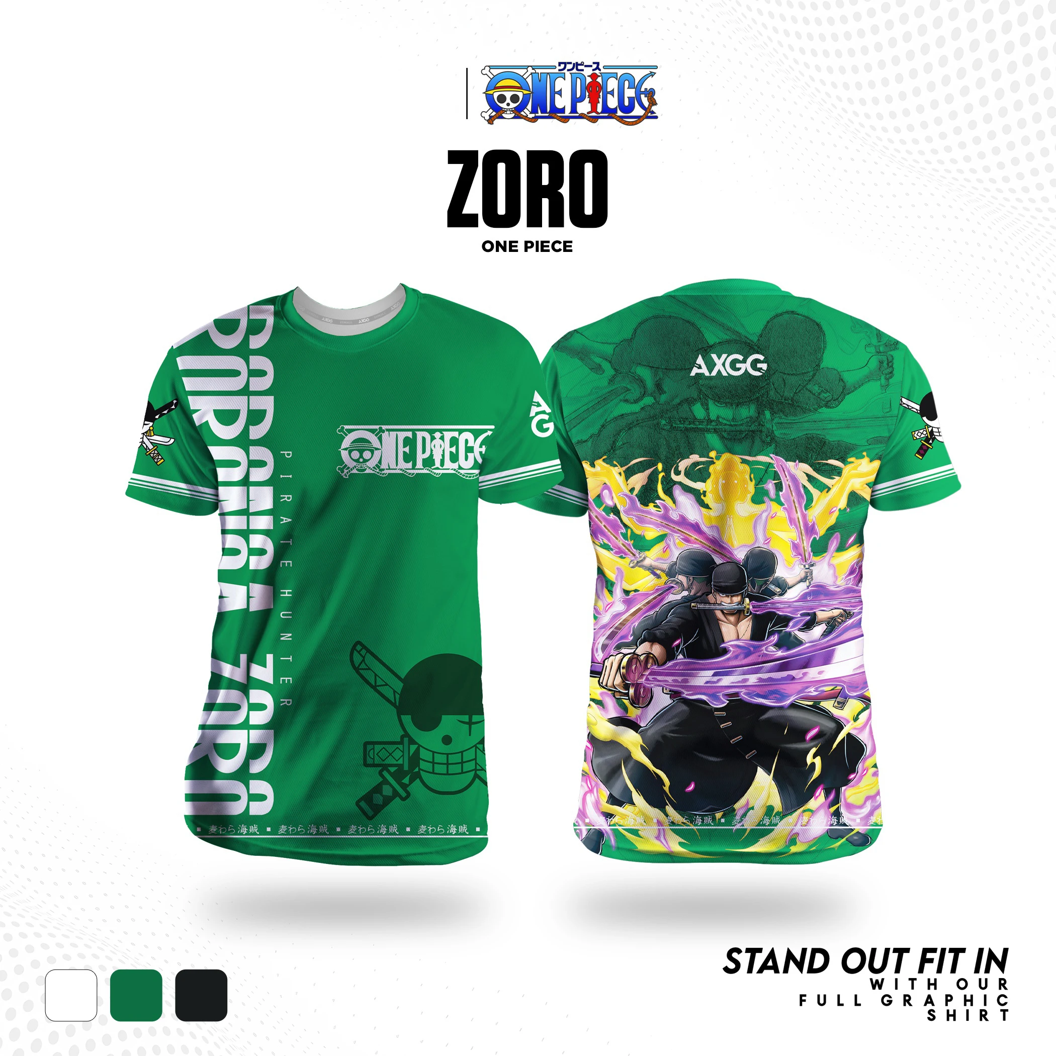 เสื้อยืดลายอนิเมะวันพีซ แบนได ลายทีมโจรสลัดหมวกฟาง สำหรับผู้ใหญ่และเด็ก ไม่ซีดจาง แห้งเร็ว น้ำหนักเบา เหมาะสำหรับฤดูร้อน