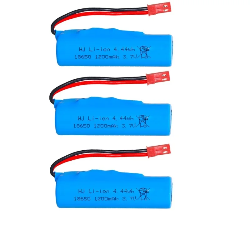 JST plug  3.7V 1200mAh Li-ion Battery 18650/USB For R/C Stunt Dump Car/4WD Twist- Desert Cars R/C Climbing cars boats Helicopter