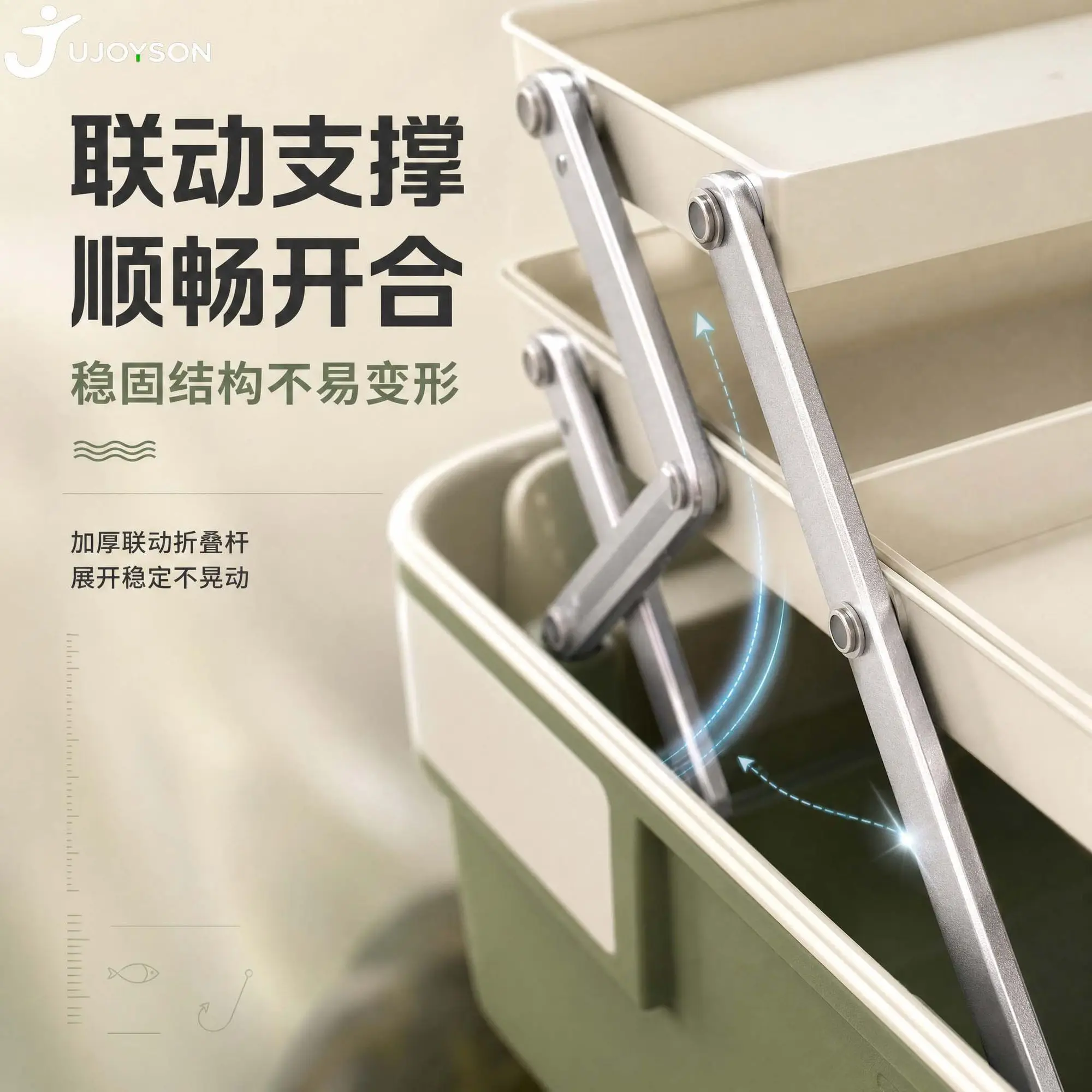 Portable Lockable Outdoor Storage Box, Thickened Wide Foldable Handle, Waterproof Lightweight Hard Case For Camping Hiking