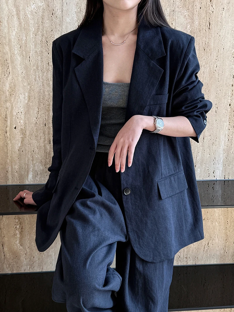 Setelan Wanita 2 Potong Model - Blazer Women Oversized ulasan dan harga