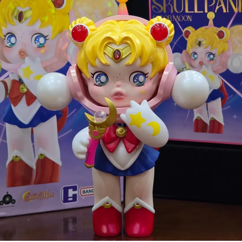 

Original Skullpanda Sailor Moon Action Figure Pvc Statue Cute Model Desktop Collection Ornament Birthday Surprise Toy Gift